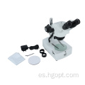 Microscopio estereo binocular binocular profesional quirúrgico